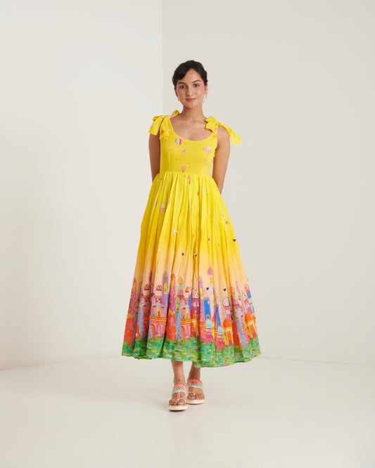 Yellow dress