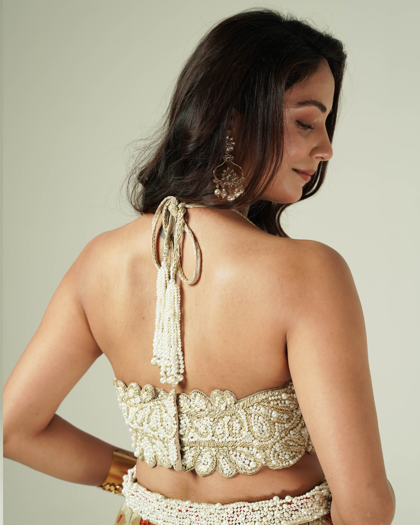 Lotus Pearl Palazzo Set