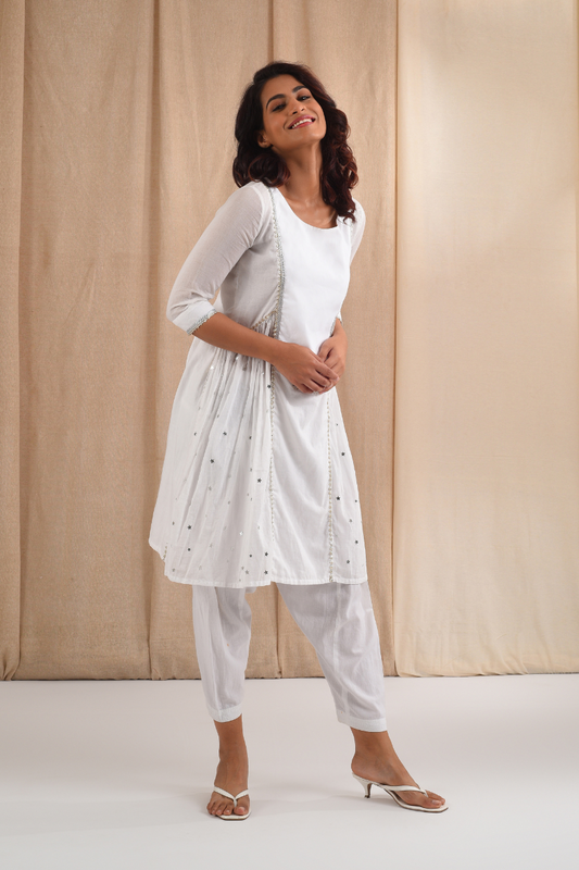 White Cotton Suit