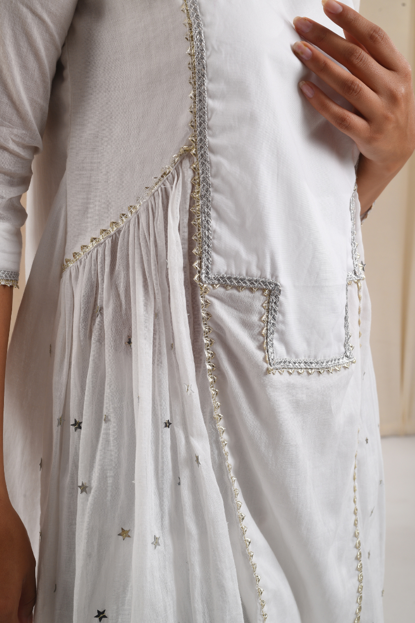 White Cotton Suit