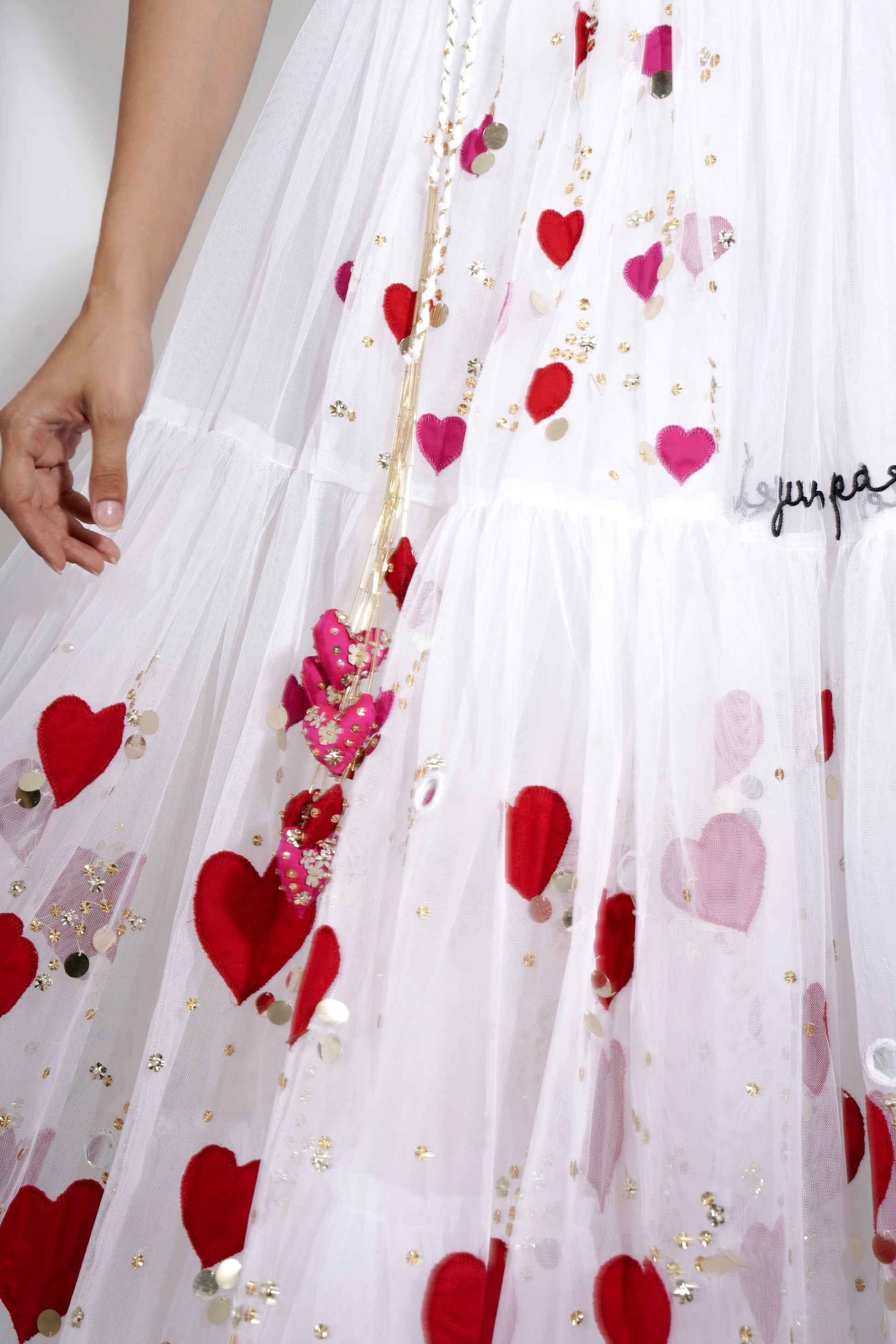 print lehenga