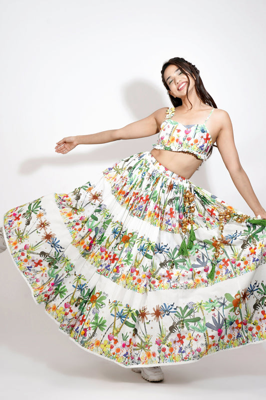 flower print