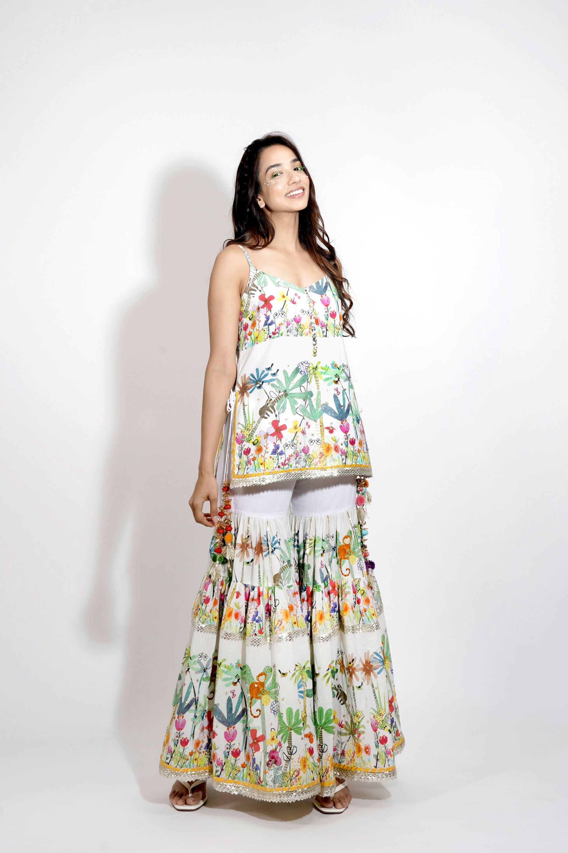 sharara suit