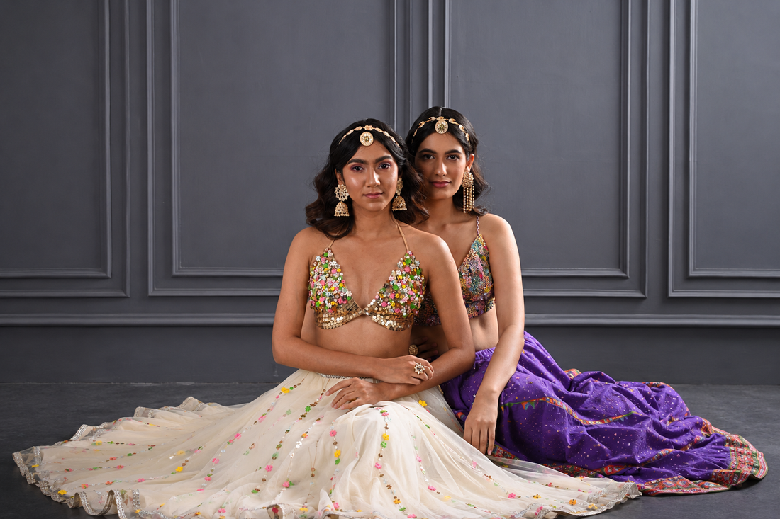 Elegance Redefined: Choosing Your Sangeet Outfit at Blushing Couture
