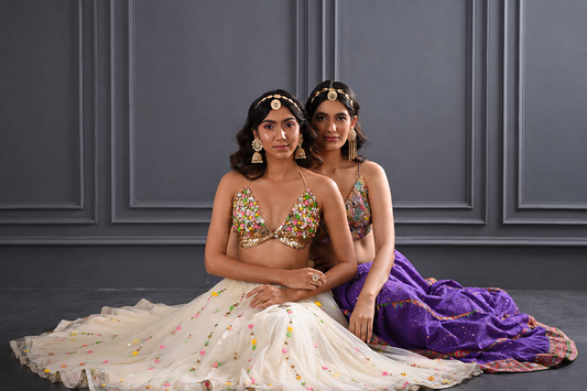 Elegance Redefined: Choosing Your Sangeet Outfit at Blushing Couture