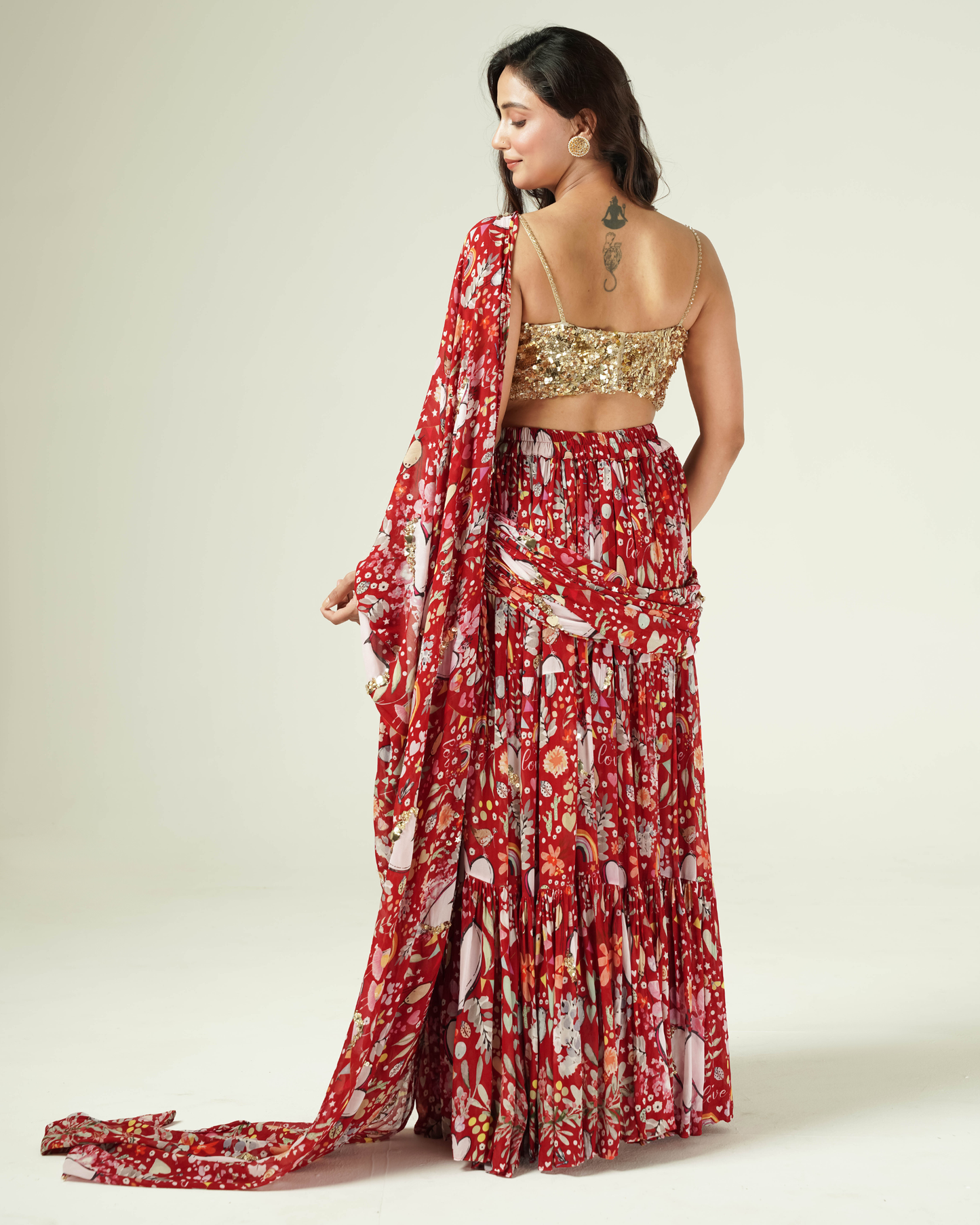 Love Story Pre-Draped Saree
